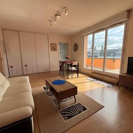 Le Colombier, 1-bedroom With Terrace And Private Parking Apartment Tours