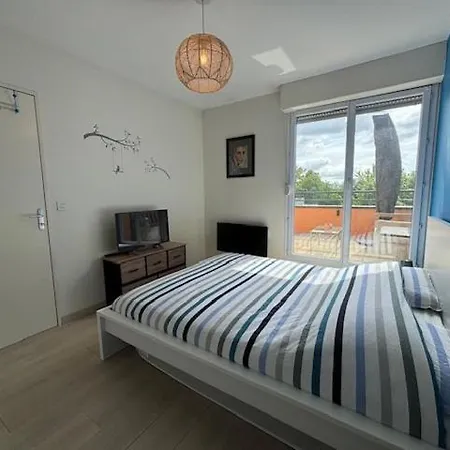 Le Colombier, 1-bedroom With Terrace And Private Parking * Tours